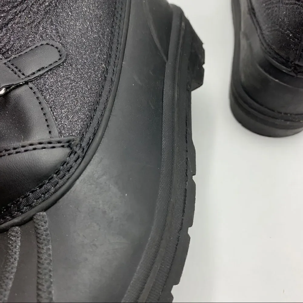 Cat & Jack‎ Thermolite Black Sparkle Winter Boots